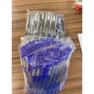 Set 50 bút bi mực nước ( xanh - đen -đỏ)