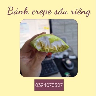 Bánh crepe sầu riêng siêu ngon 1 hộp 8 cái