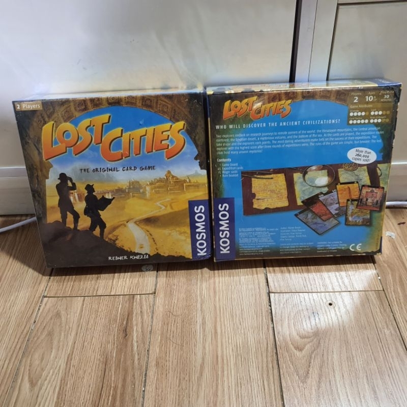 Trò chơi boardgame Lost Cities - Game 2 người
