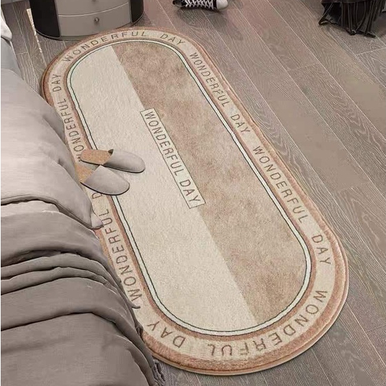 Thảm lau chân Thảm trải sàn chất liệu LÔNG CỪU cao cấp họa tiết trang trí siêu xinh - 50x120