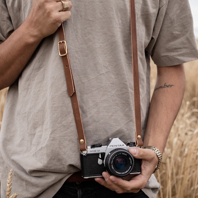 Dây Máy Ảnh Handmade, Dây Đeo Máy Ảnh The Long Strap, Có Thể Điều Chỉnh Độ Dài