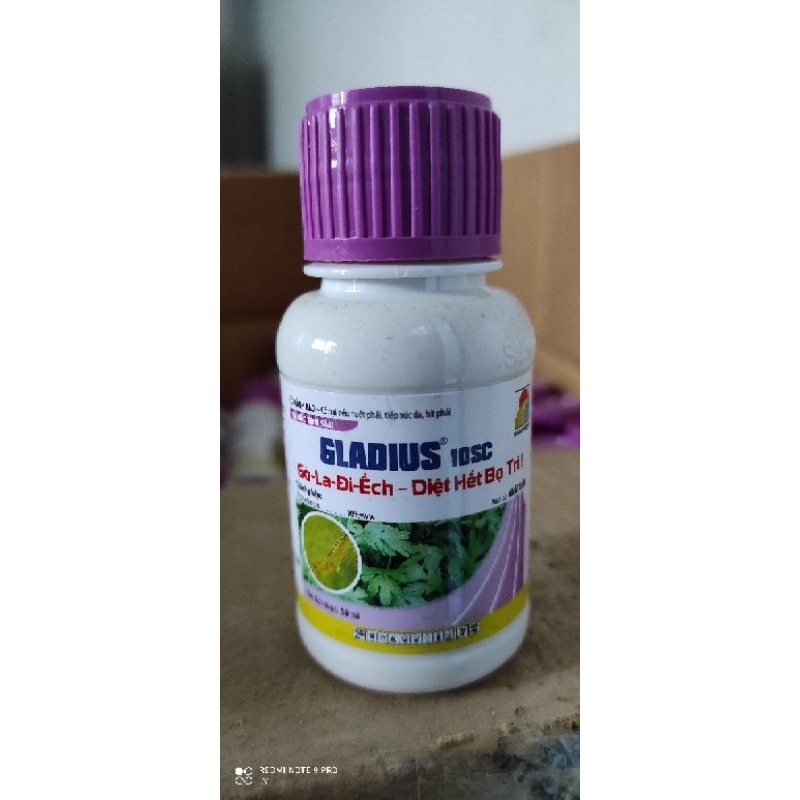 Chế phẩm diệt côn trùng gladius chai 50ml