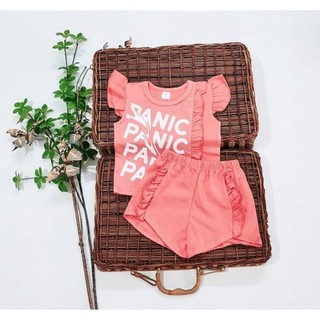 BỘ BÉ GÁI CỘC TAY CÁNH TIÊN COTTON 4 CHIỀU 8-24KG ĐỒ BỘ BÉ GÁI MÙA HÈ BỘ HÈ BÉ GÁI
