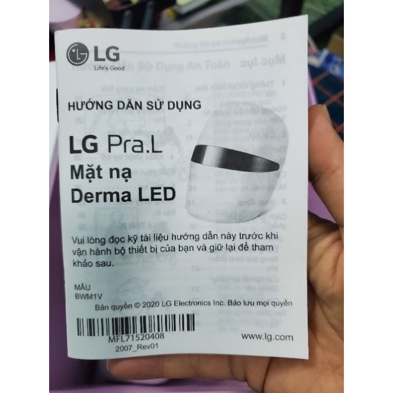 Mặt nạ đèn Led LG PraL