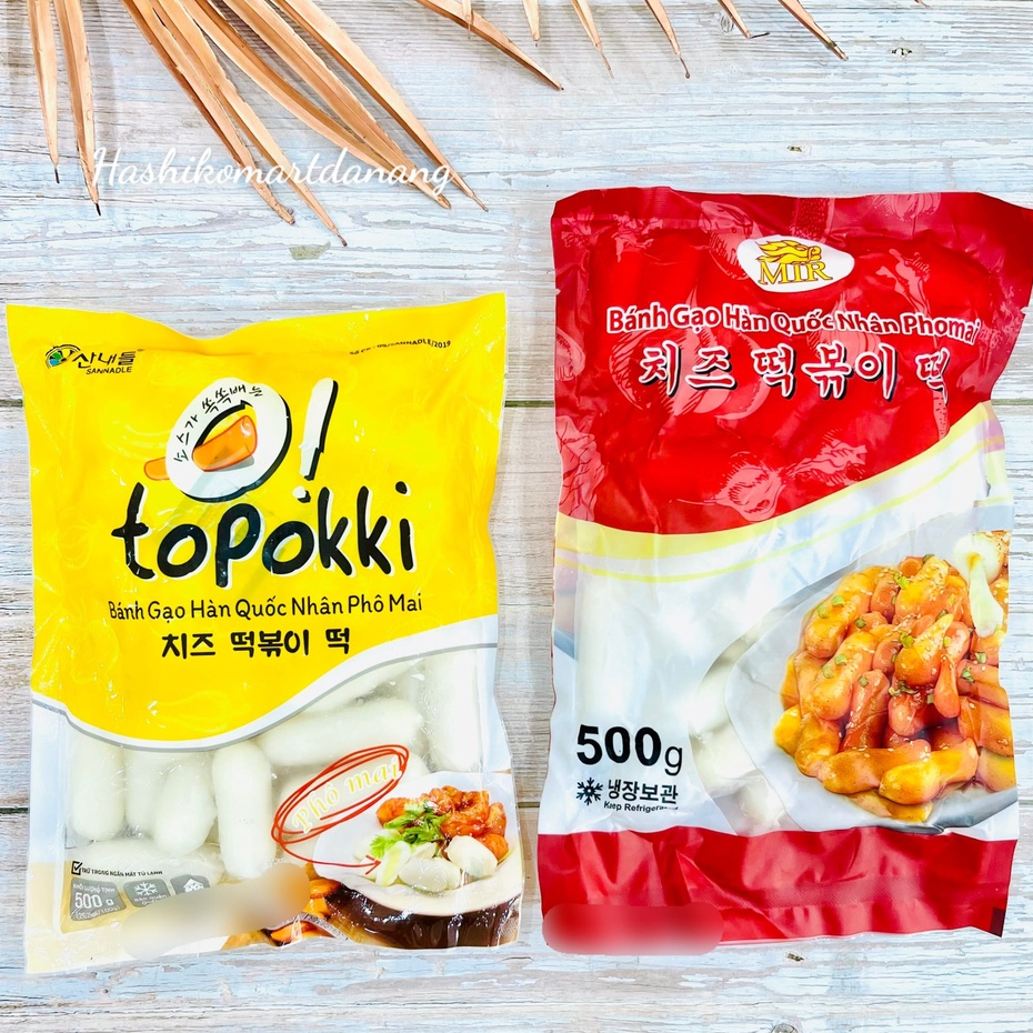 Bánh gạo nhân phô mai Hàn Quốc 500g