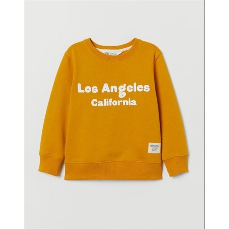 Áo nỉ bé trai Hm auth sz 6/12m