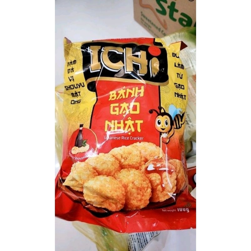 BÁNH GẠO AN VỊ TẢO BIỂN & MẬT ONG & PHÔ MAI NGÔ