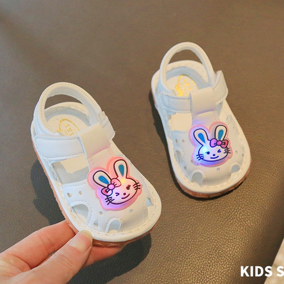 Sandal hoa nơ cho bé gái tập đi 0-2 tuổi xinh xắn