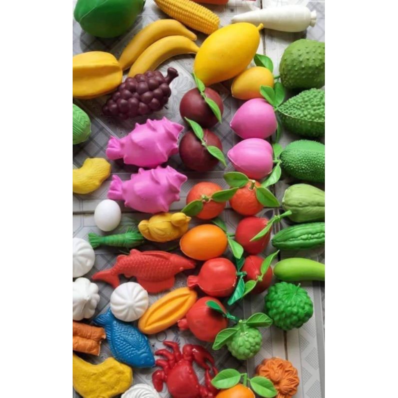 ĐỒ CHƠI CÂN KÍ NẤU BẾP/ RAU CỦ QUẢ/ BÁNH TRÁI CHO BÉ