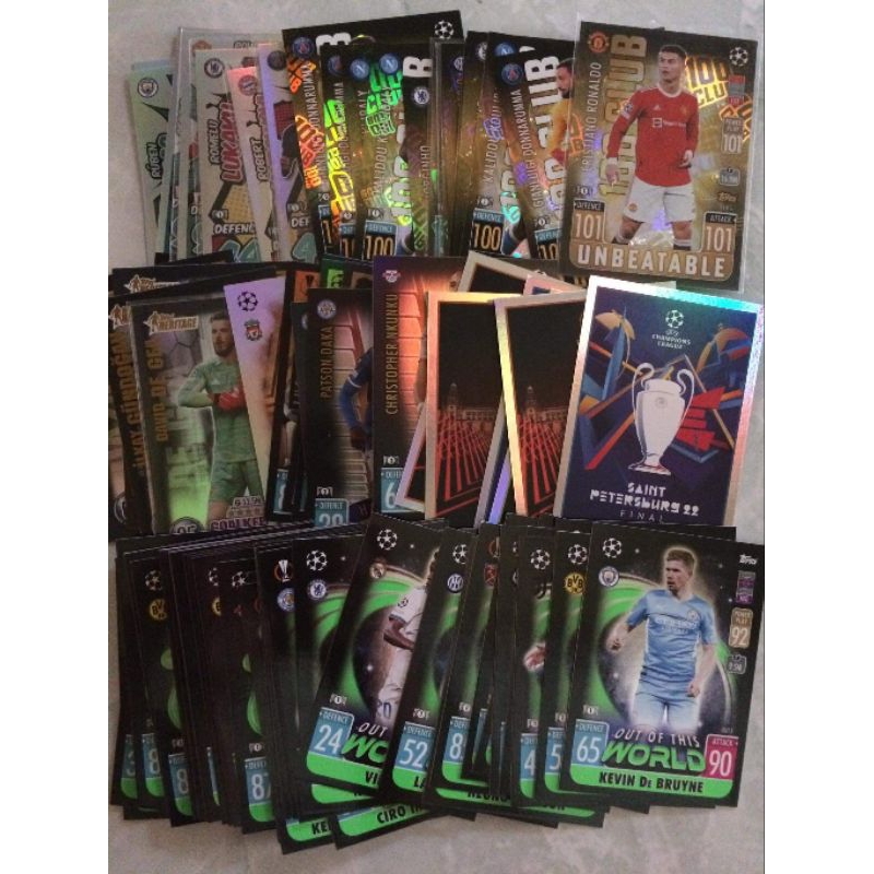 Thẻ match attax extra 21/22