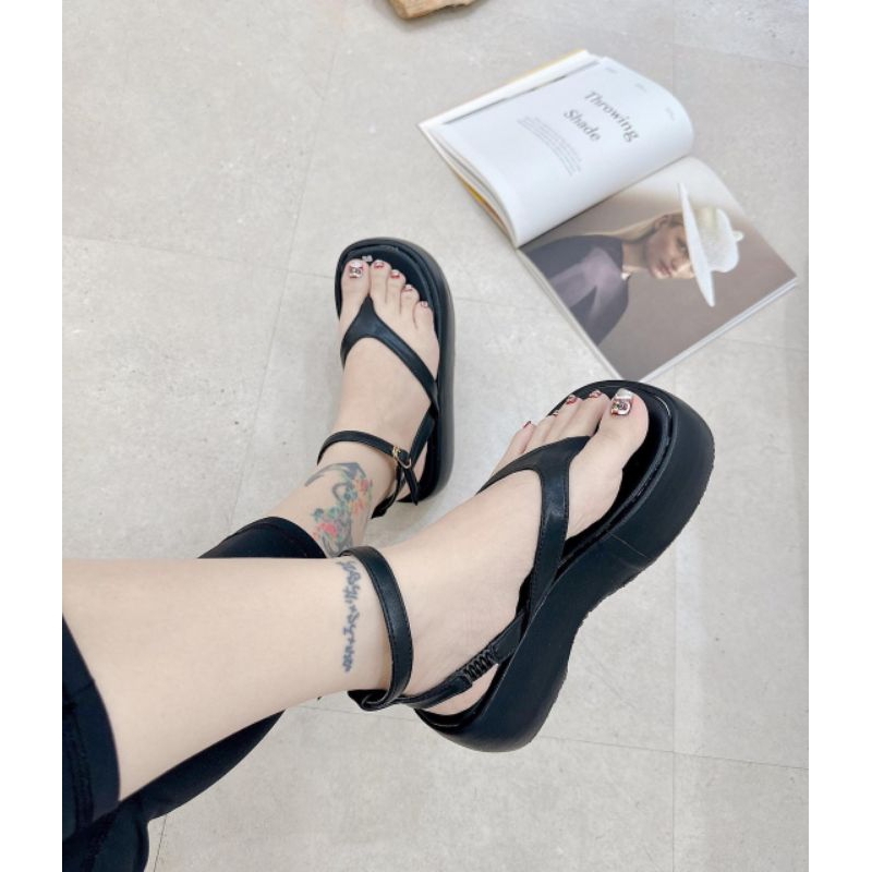 🌹🌹🌹sandal kẹp da