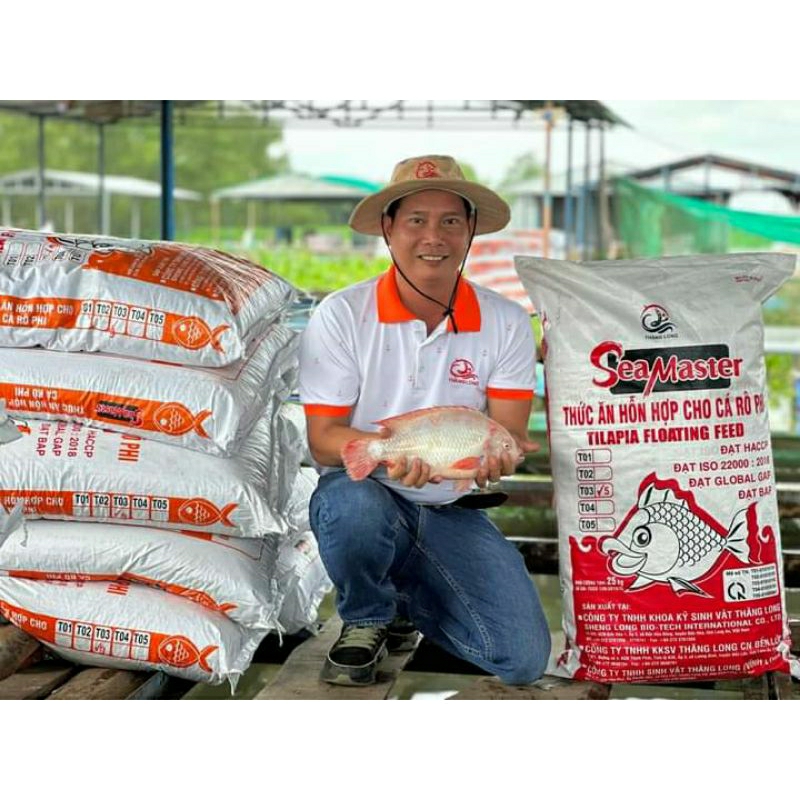 1 bao cám SeaMaster nguyên bao 25kg