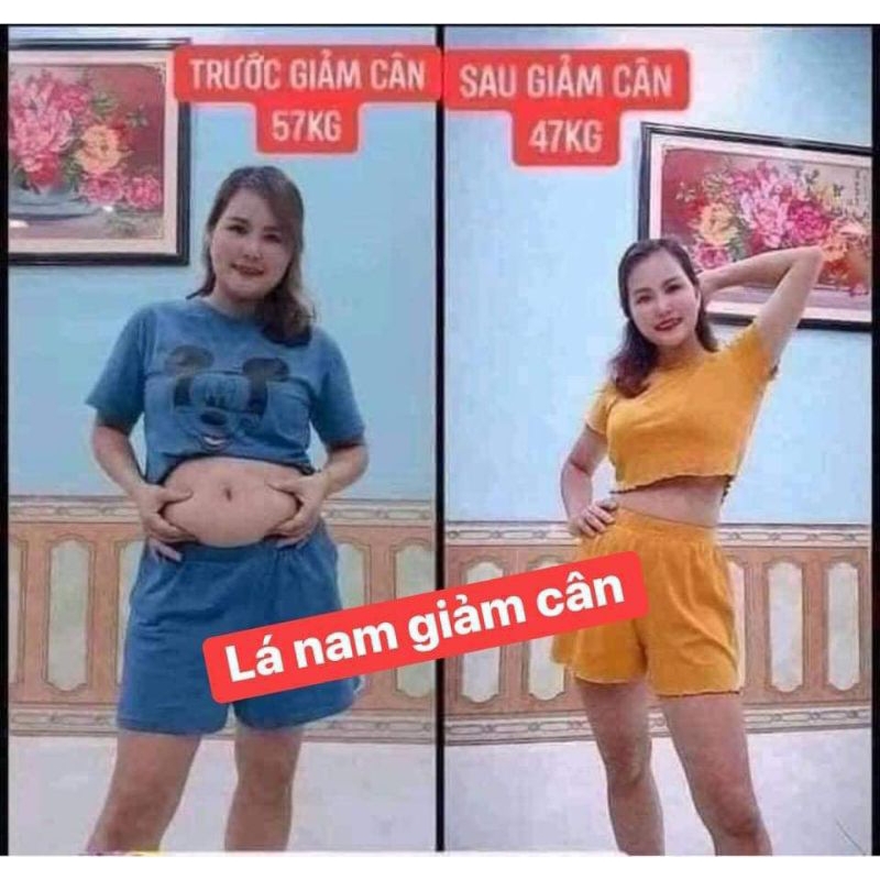 Lá nam giảm cân.giảm mỡ bụng 1 liêu trình 15 gói giảm từ 2 đến 4kg