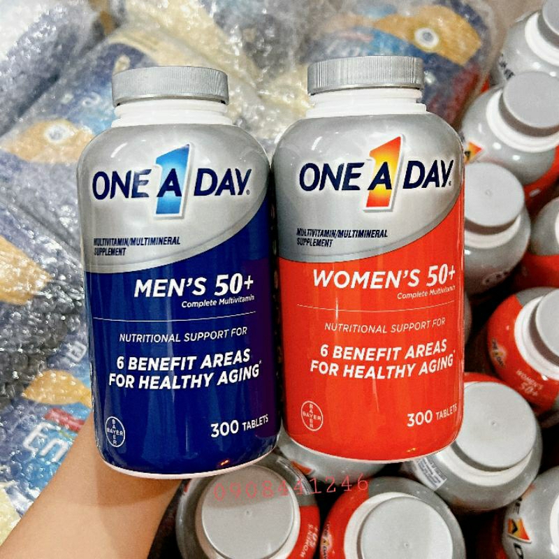 Viên uống one a day men 50+ Mỹ