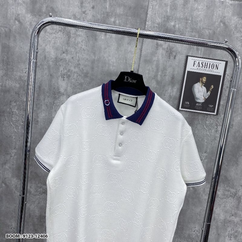 Áo Polo thêu họa tiết cực đỉnh, kèm ảnh thật