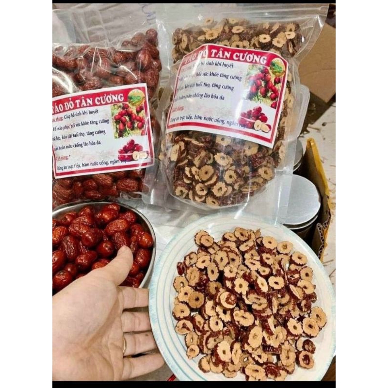 48k/500g táo đỏ thái lát nguyên chất hàng đẹp
