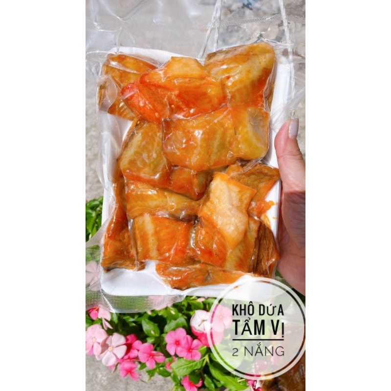 CÁ DỨA PHI LÊ ƯỚP 2 NẮNG. 500g (giao hỏa tốc)