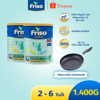 Combo 2 sữa bột friso gold 4 1400g/lon