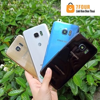 Nắp lưng Samsung S7 Edge có kính camera và keo dán - 7Four