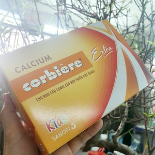 Ống bổ sung canxi Calcium Corbiere Extra người lớn và trẻ em - Đông Anh Pharmart