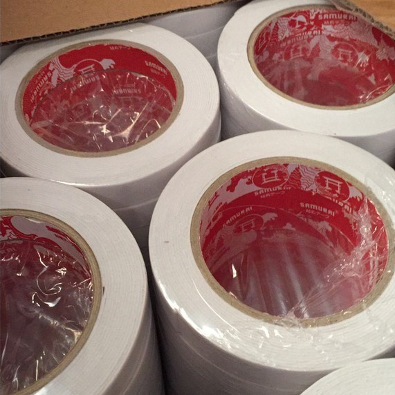 Combo 2 cuộn băng dính 2 mặt  siêu dính khổ 2cm x 10m 2707