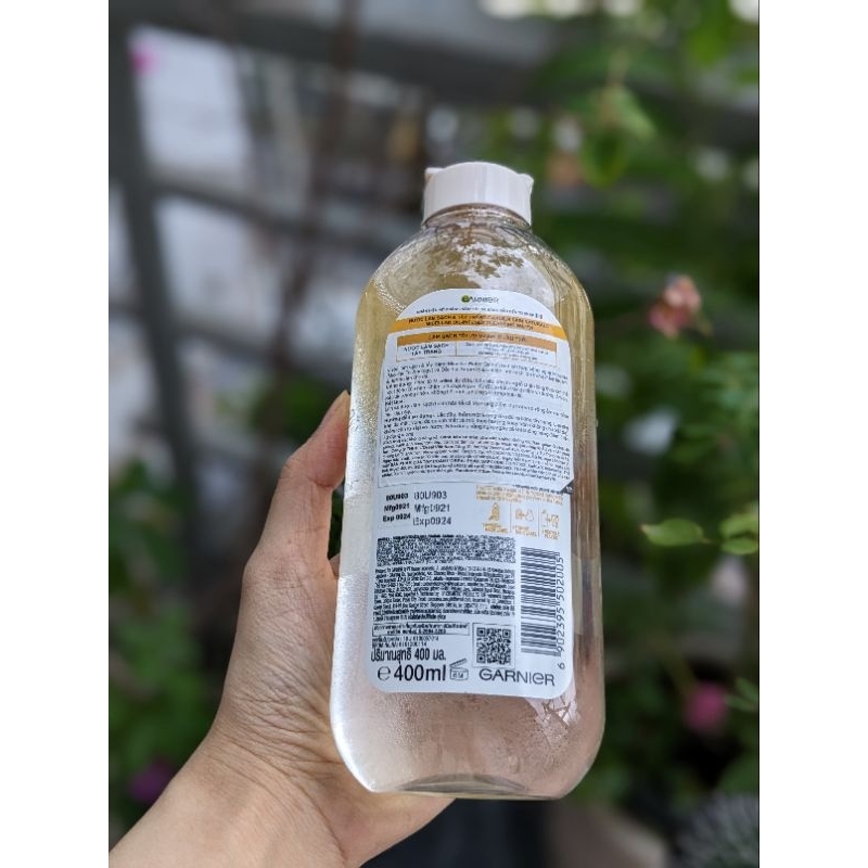 Nước làm sạch và tẩy trang đa năng Garnier Micellar Water 400ml