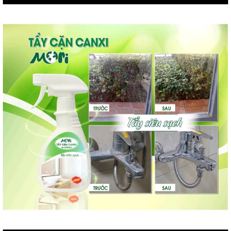 TẨY CẶN CANXI