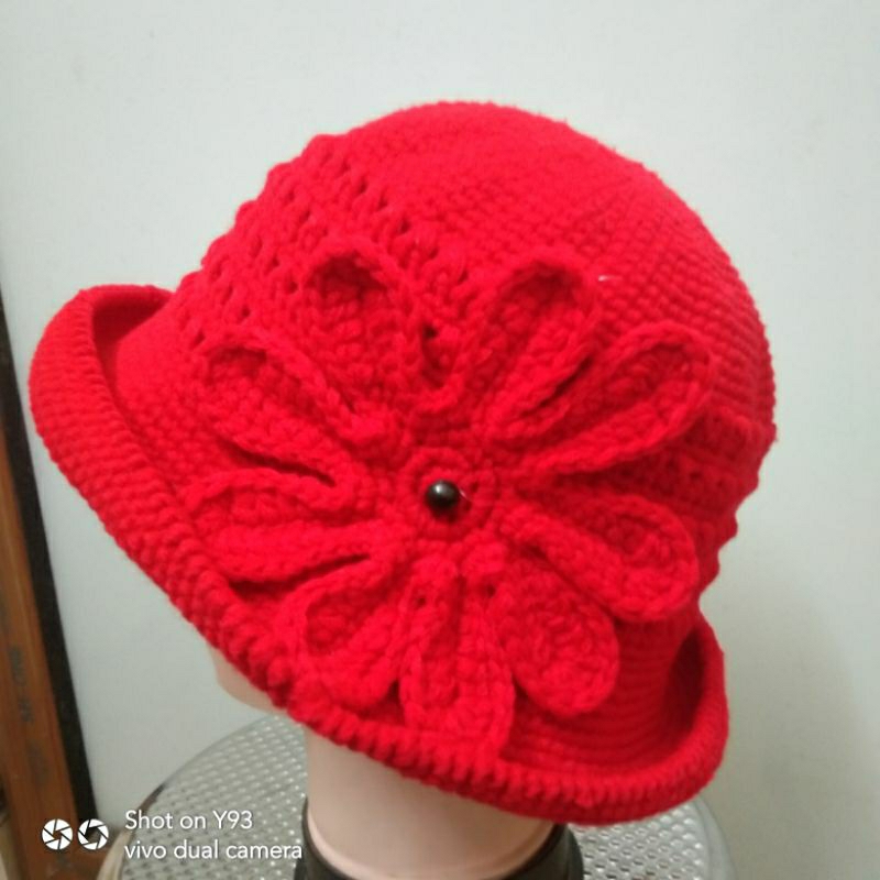 Mũ len vành rộng