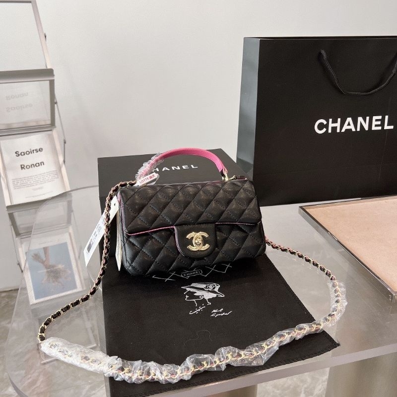 Túi xách nữ C.N mini mix màu phiên bản mới xinh dã man (hồng, trắng ,đen)sz20cm da mịn fullbox vip nam châm