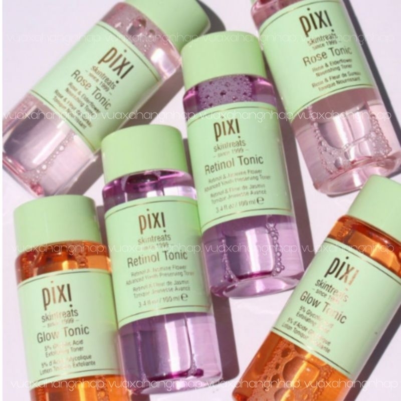 pixi] nước cân bằng và làm sáng da Tonner Pixi tonic size [15ml, 40ml,100ml