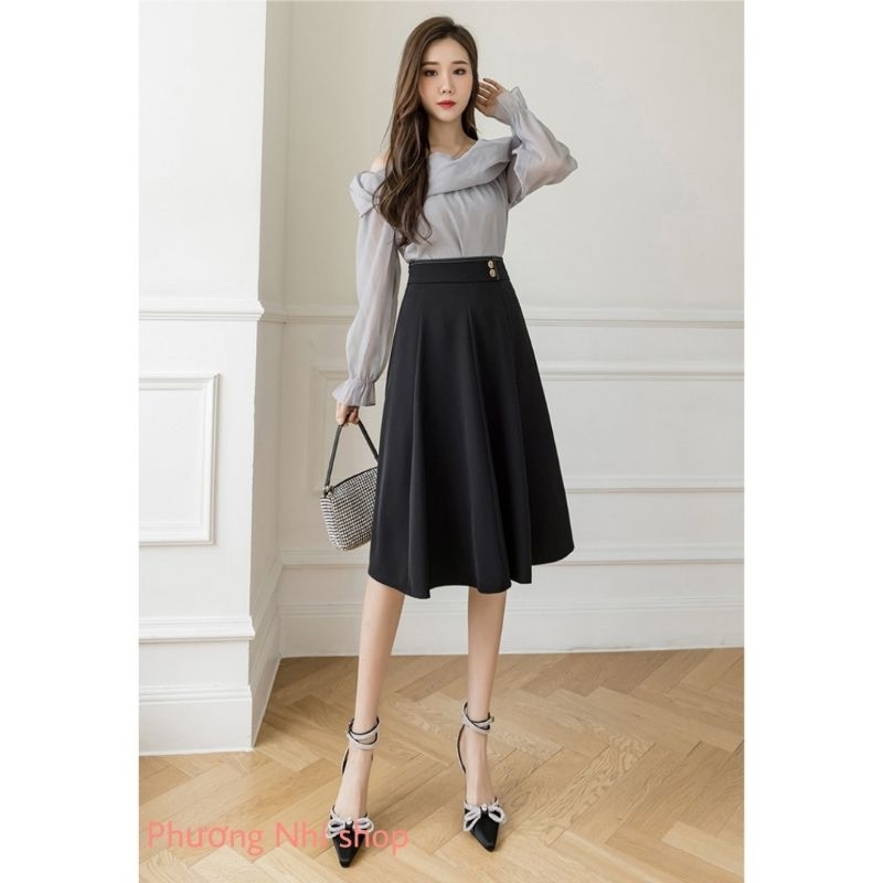 Chân Váy Dáng Dài Cực Đẹp