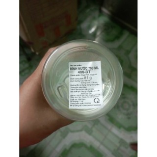 Bình đựng nước hàng khuyến mãi Milo 700ml
