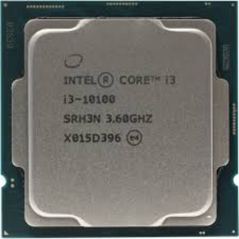CPU Intel Core i3 10100 (3.60 Up to 4.30GHz, 6M, 4 Cores 8 Threads) TRAY CHƯA FAN