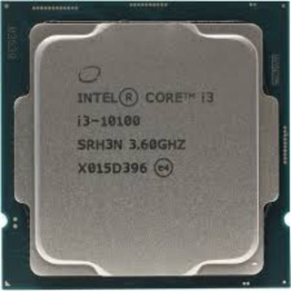Cpu intel core i3 10100  tray chưa fan