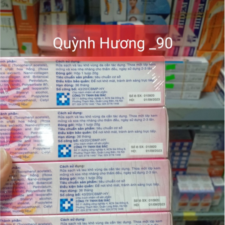 Kem nẻ Hoa Hồng Pháp  siêu rẻ