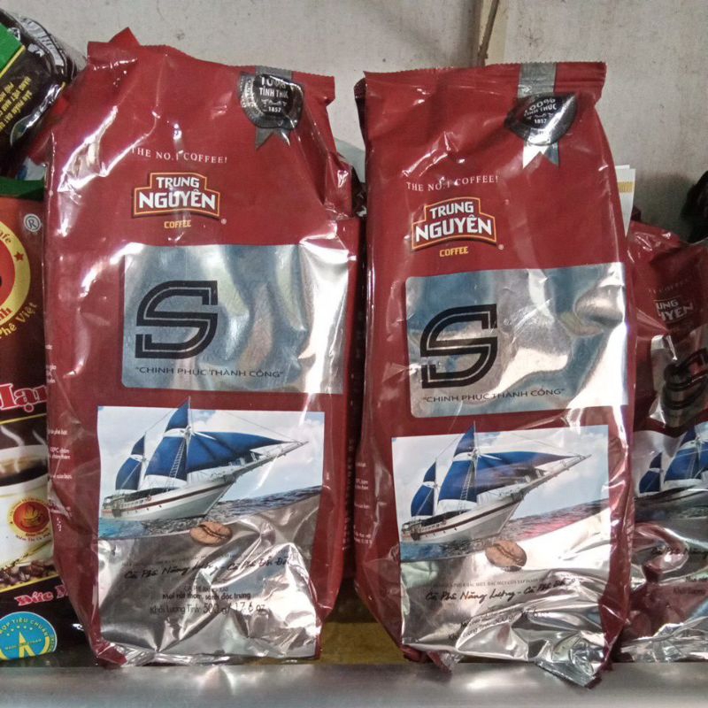 CÀ PHÊ TRUNG NGUYÊN CHỮ S GÓI 500G
