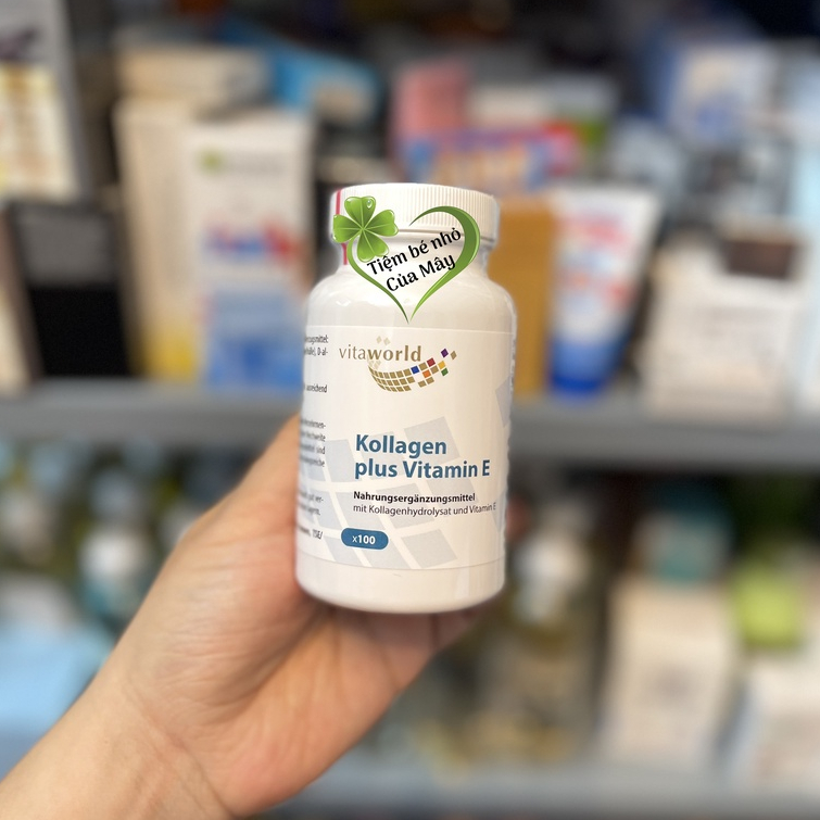 Viên uống đẹp da Kollagen plus vitamin E 100v