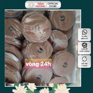 Nhang vòng trầm hương sạch xông nhà - nhang khoanh 100% trầm hương tự nhiên, hương vòng thơm dịu