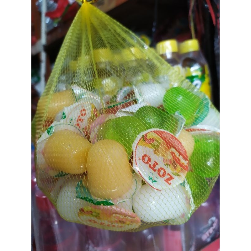 Túi rau câu trái cây thạch Zoto 800g