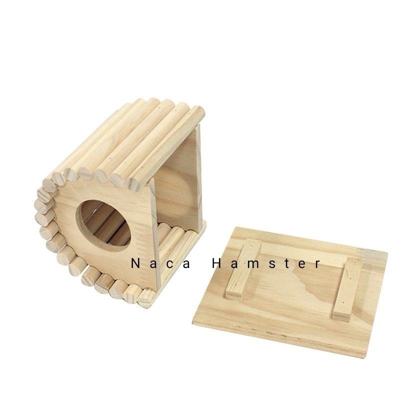 Nhà ngủ gỗ dành cho Hamster