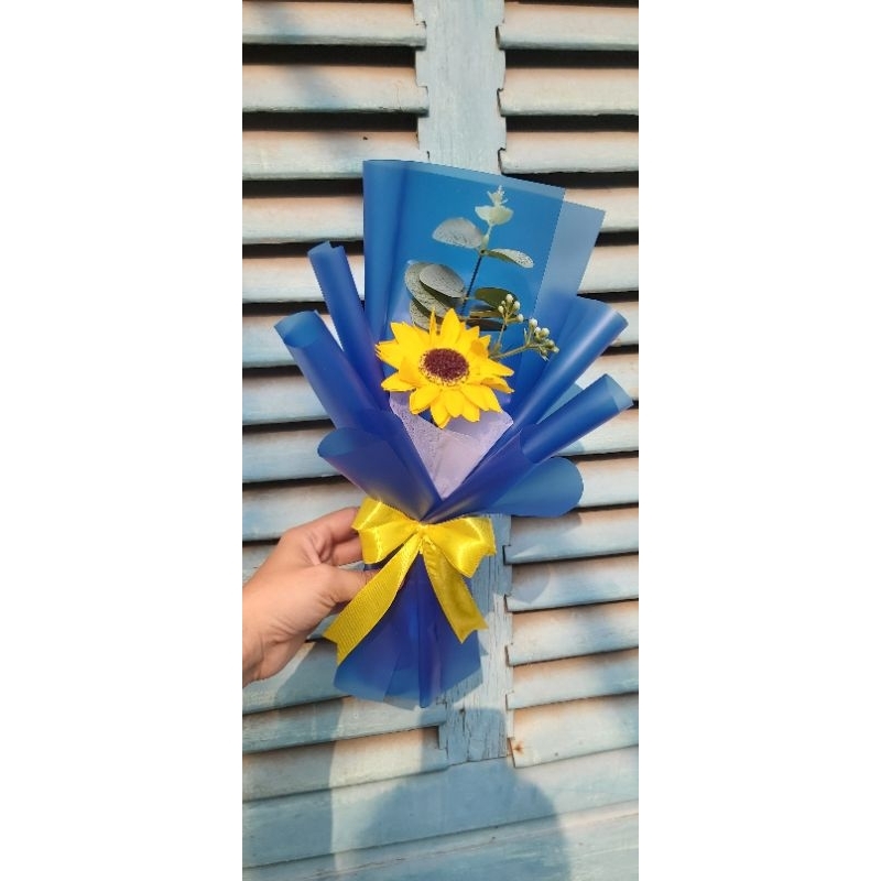 BÓ HƯỚNG DƯƠNG SÁP 1 BÔNG