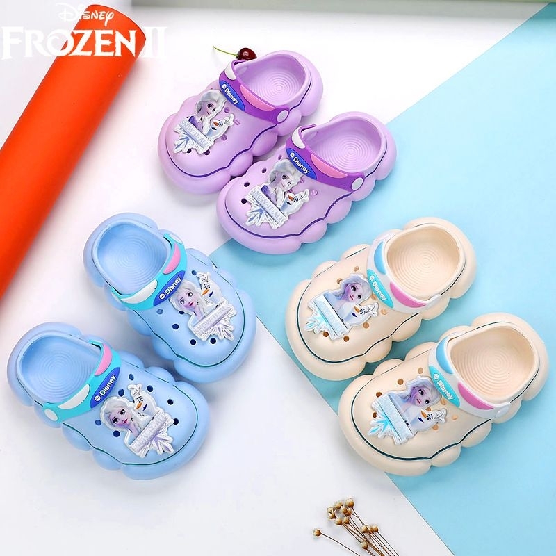 Dép lê elsa đi mùa mưa cho bé gái đi mùa hè 2023