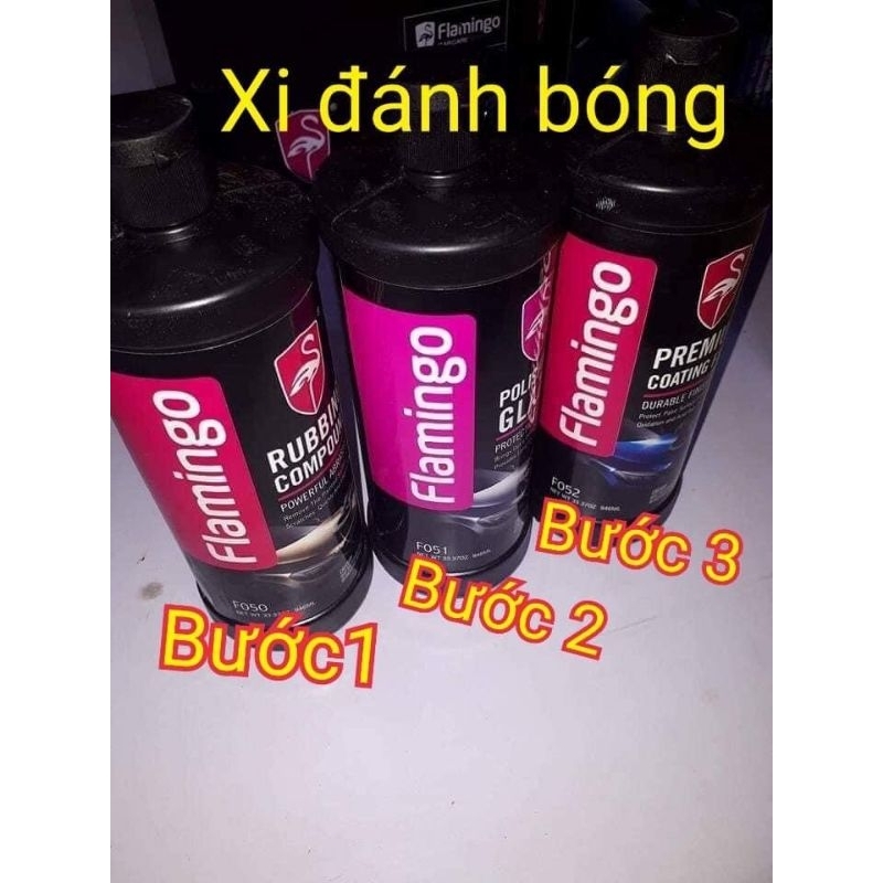 Xi đánh bóng Flamingo bước 1 - 946ml . Chính hãng 100% . Đơn vị cũng cấp hoá đơn VAT cho khách hàng