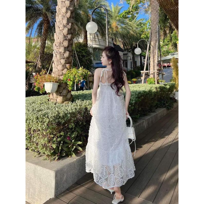 Váy 2 dây maxi siêu  xinhhh