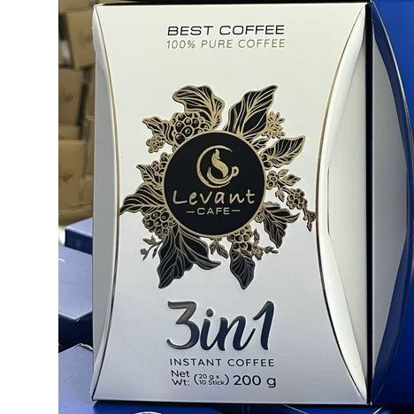 Cà Phê Hoà Tan Levant/ Levant Coffe 3in1 - Gold 200g