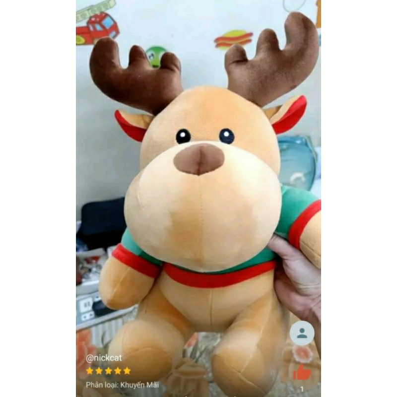 Tuần lộc bông cute - quà tặng từ Huggies