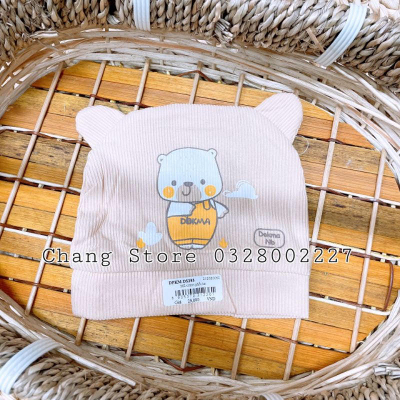 Nón Sơ Sinh Dokma Chất Liệu Modal Siêu Mềm