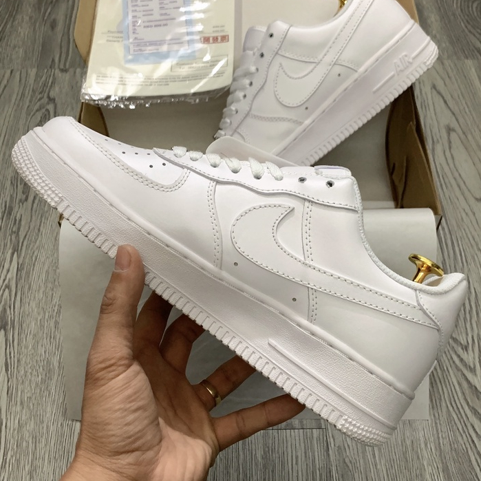 Giày Sneaker Nam Nữ AF1 Trắng