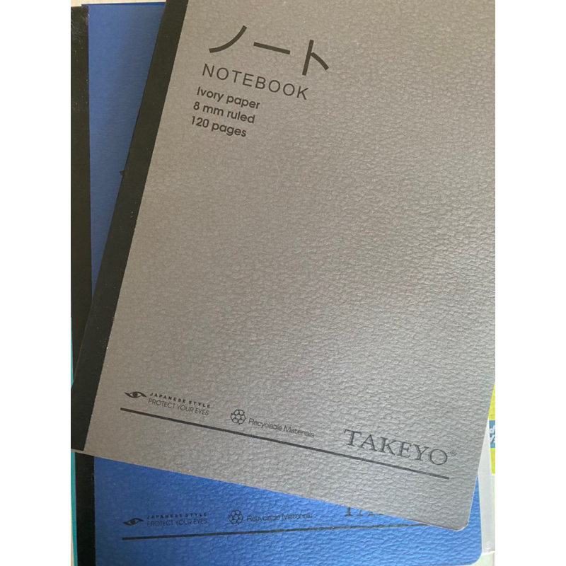 Tập vở kẻ ngang TAKEYO B5 A4 - Vở khâu gáy takeyo giấy ngà vàng