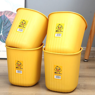 thùng rác con vịt vàng